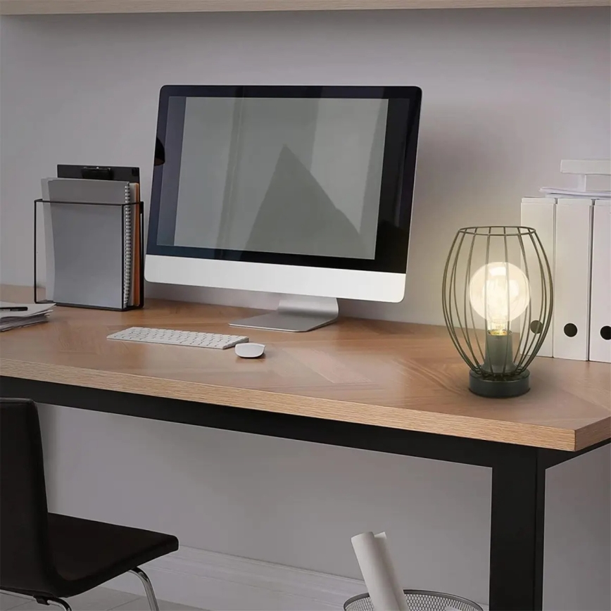 Namizna svetilka 1xE27/25W/230V črna