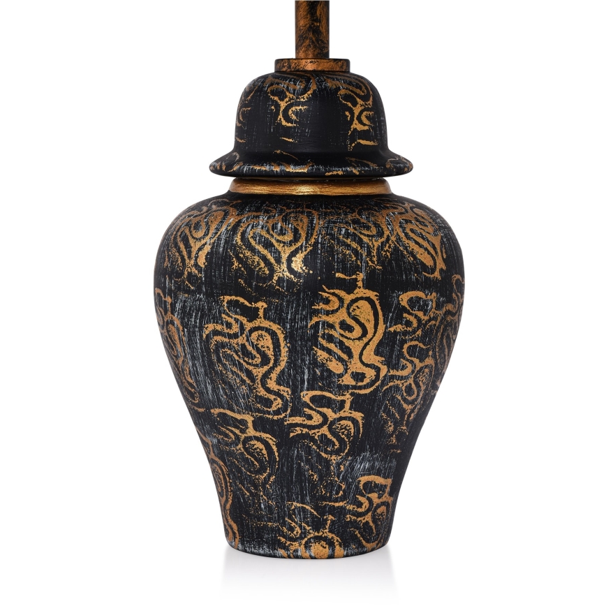 Namizna svetilka 1xE27/40W/230V črna