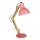 Namizna svetilka 1xE27/40W/230V rožnata