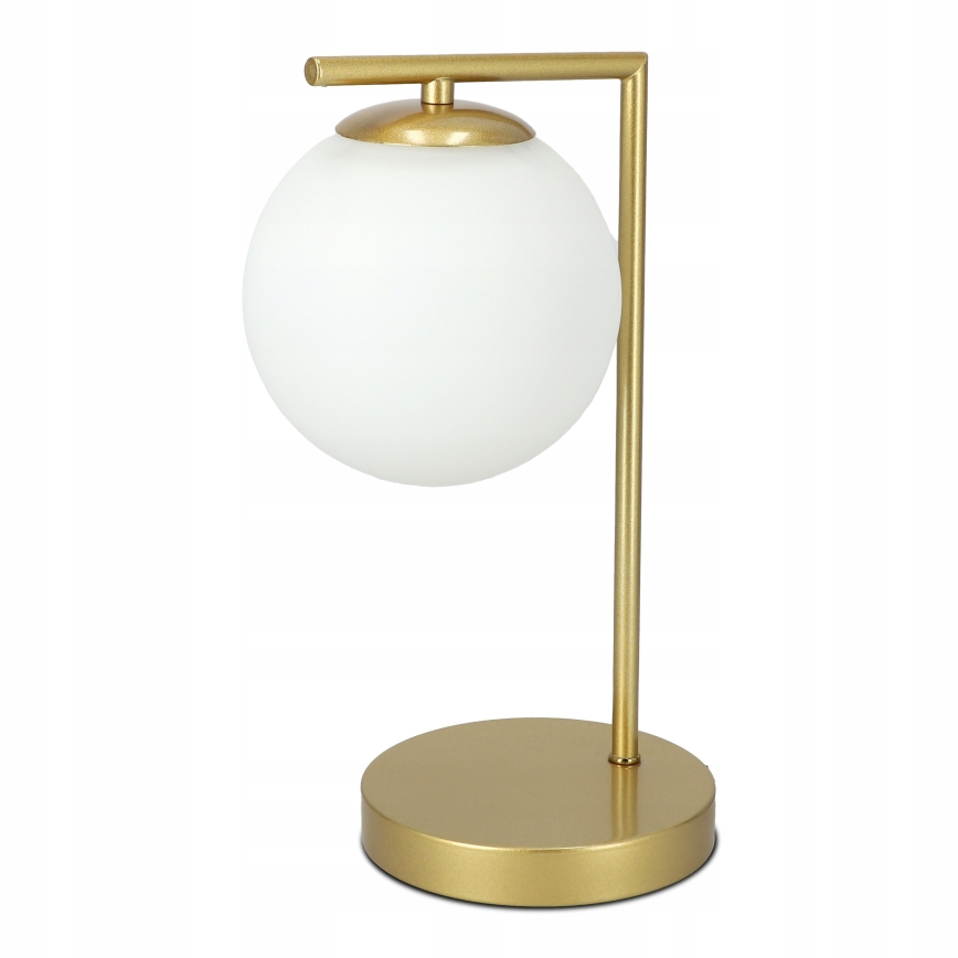 Namizna svetilka 1xE27/40W/230V zlata/bela