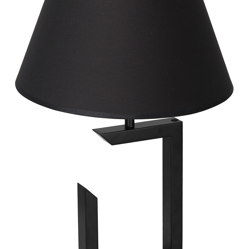 Namizna svetilka 1xE27/60W/230V 45 cm črna/zlata