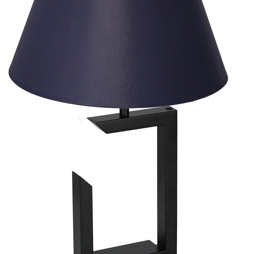 Namizna svetilka 1xE27/60W/230V 45 cm modra/zlata