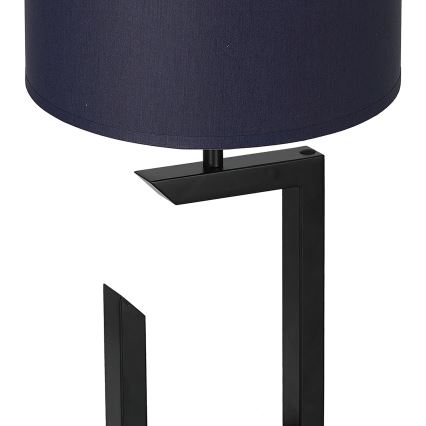 Namizna svetilka 1xE27/60W/230V 45 cm modra/zlata