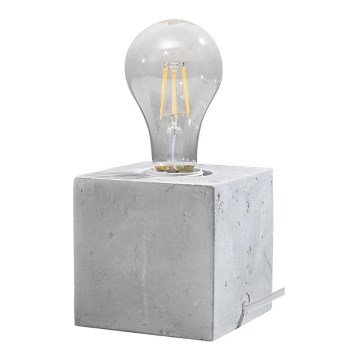 Namizna svetilka ABEL 1xE27/15W/230V beton