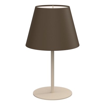 Namizna svetilka ARDEN 1xE27/15W/230V bež/rjava