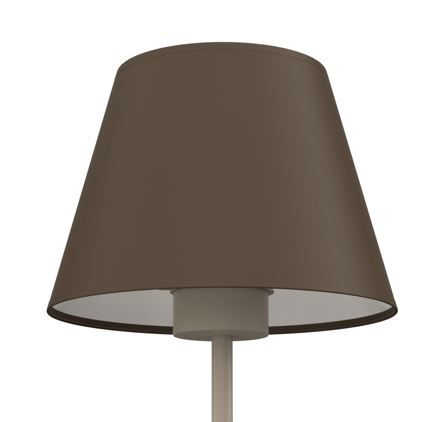 Namizna svetilka ARDEN 1xE27/15W/230V bež/rjava