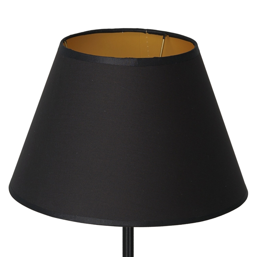 Namizna svetilka ARDEN 1xE27/60W/230V pr. 30 cm črna/zlata