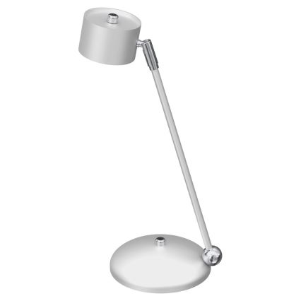 Namizna svetilka ARENA 1xGX53/11W/230V bela/sijajni krom