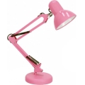 Namizna svetilka AURIQ 1xE27/60W/230V rožnata