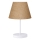 Namizna svetilka AYD 1xE27/40W/230V rjava/bela