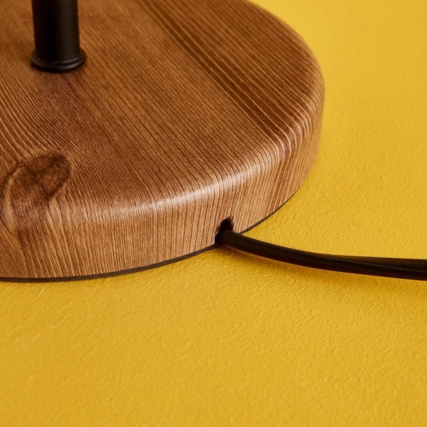 Namizna svetilka AYD 1xE27/40W/230V zelena/rjava