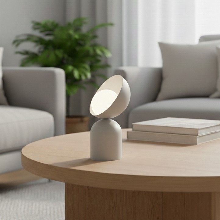 Namizna svetilka BOTO 1xG9/8W/230V bela