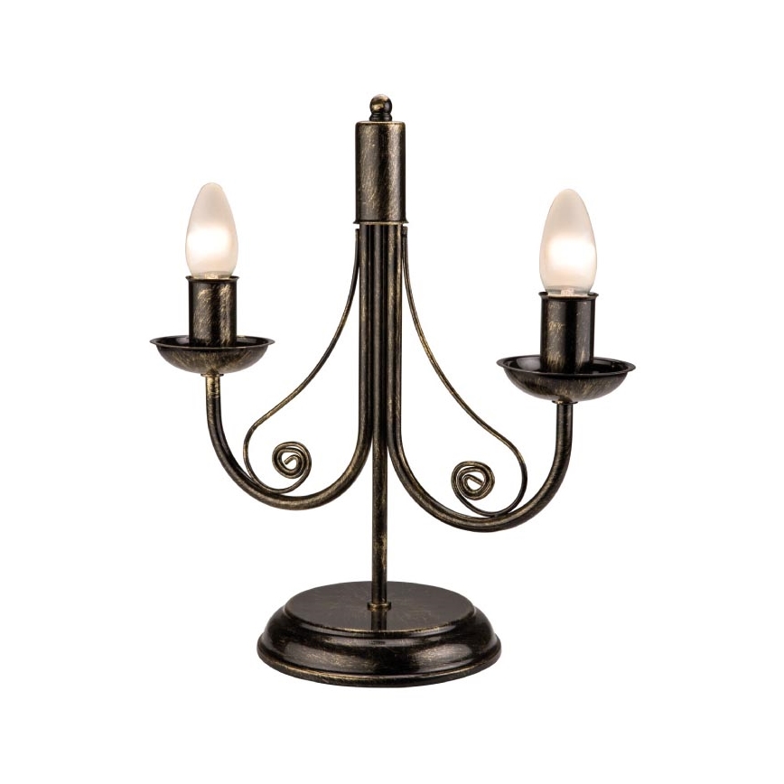 Namizna svetilka DONATO 2xE14/40W/230V