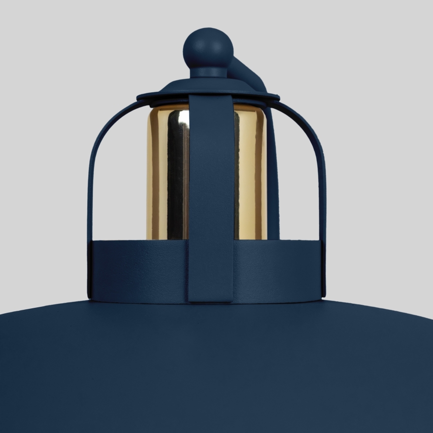 Namizna svetilka FELIX 1xE27/60W/230V modra