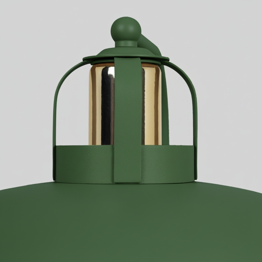 Namizna svetilka FELIX 1xE27/60W/230V zelena