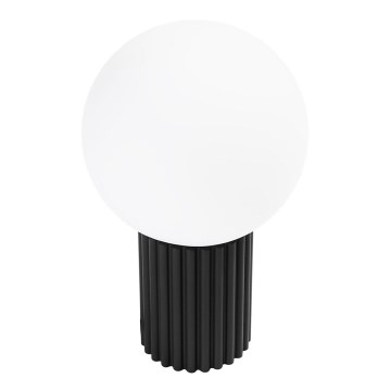 Namizna svetilka HALO 1xG9/8W/230V pr. 12 cm črna