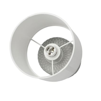 Namizna svetilka INER 1xE14/40W/230V siva