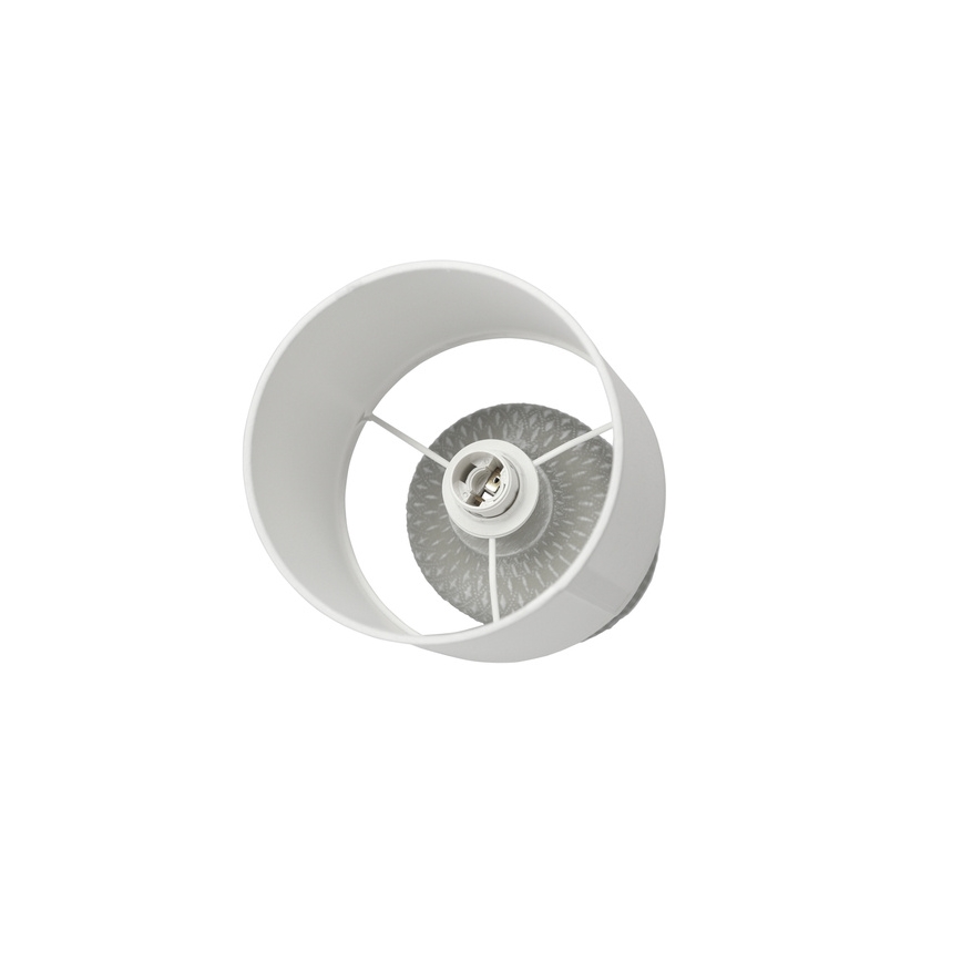 Namizna svetilka INER 1xE14/40W/230V siva