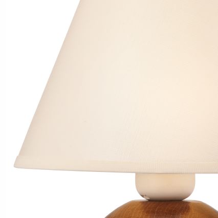 Namizna svetilka JUTA 1xE27/60W/230V bukev - FSC certifikat