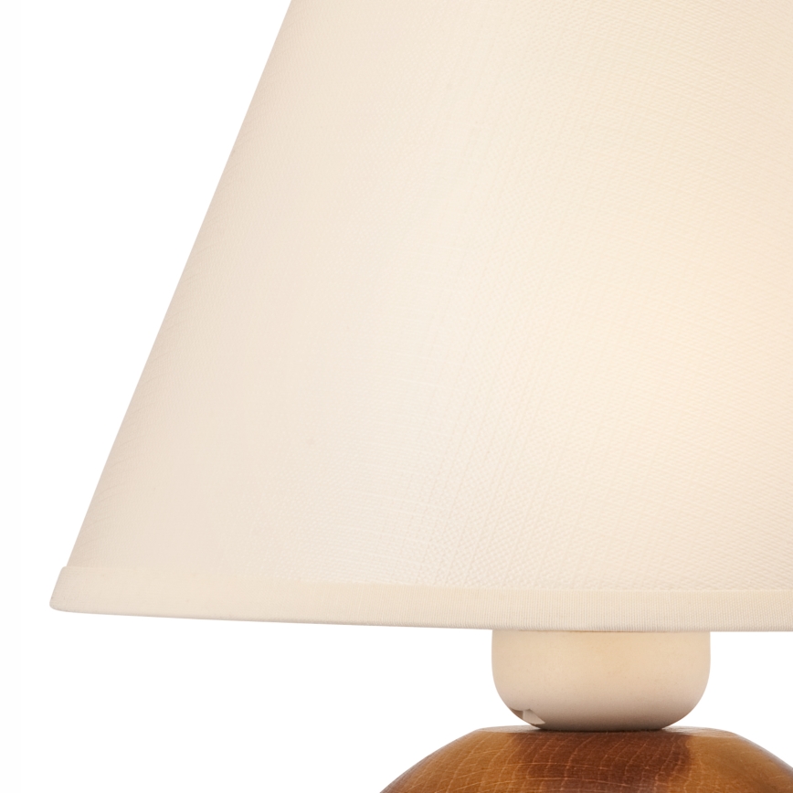Namizna svetilka JUTA 1xE27/60W/230V bukev - FSC certifikat