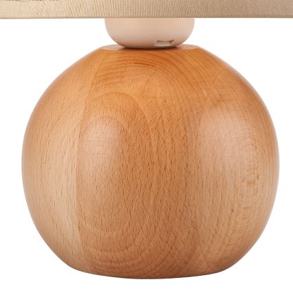 Namizna svetilka JUTA 1xE27/60W/230V buk