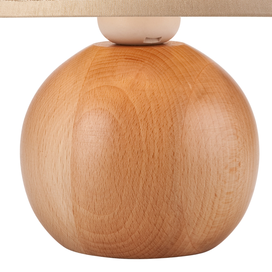 Namizna svetilka JUTA 1xE27/60W/230V buk