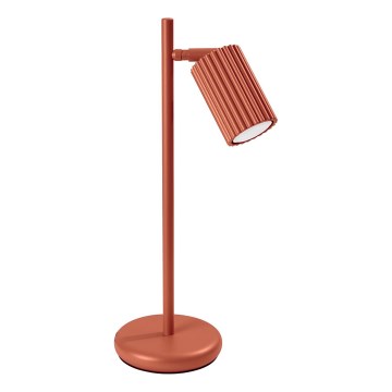 Namizna svetilka KARBON 1xGU10/10W/230V rdeča