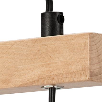Namizna svetilka LEON 1xE27/60W/230V bukev - FSC certifikat
