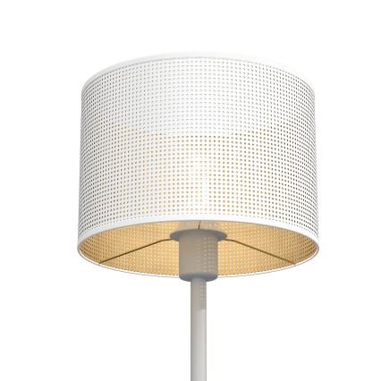 Namizna svetilka LOFT SHADE 1xE27/60W/230V pr. 25 cm bela/zlata