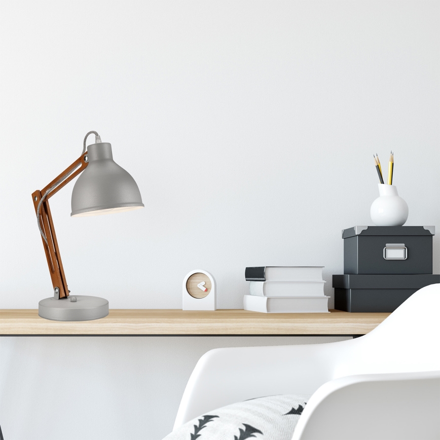 Namizna svetilka MARCELLO 1xE27/60W/230V bukev - FSC certifikat