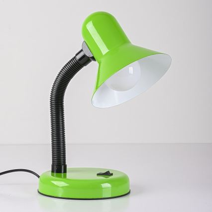Namizna svetilka MENTOR 1xE27/15W/230V zelena