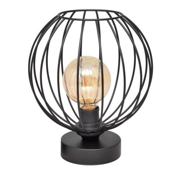 Namizna svetilka MERCURE 1xE27/15W/230V črna