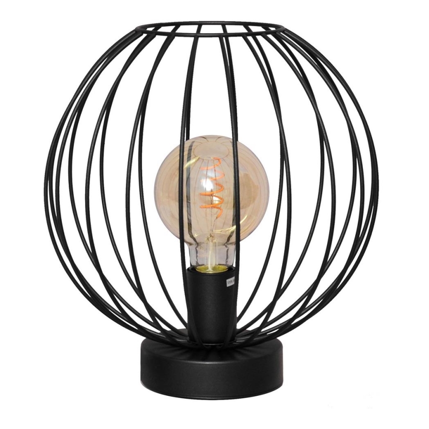 Namizna svetilka MERCURE 1xE27/15W/230V črna