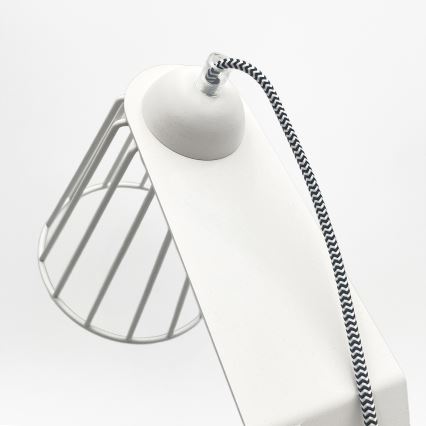 Namizna svetilka NANDO 1xE27/15W/230V bela