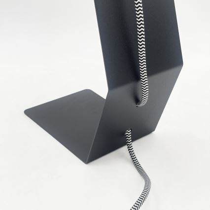 Namizna svetilka NANDO 1xE27/15W/230V črna