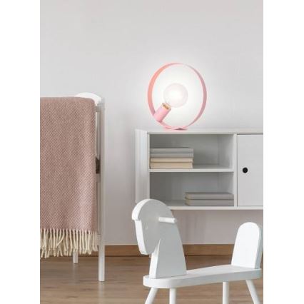Namizna svetilka NEXO 1xE27/40W/230V roza