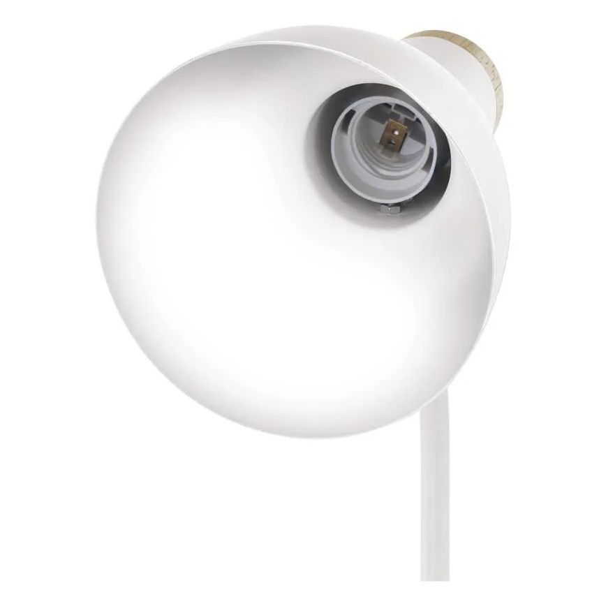 Namizna svetilka POPPY 1xE27/25W/230V bela