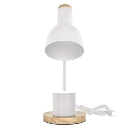 Namizna svetilka POPPY 1xE27/25W/230V bela