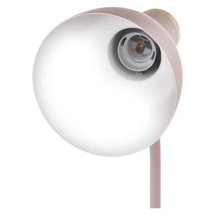 Namizna svetilka POPPY 1xE27/25W/230V rožnata