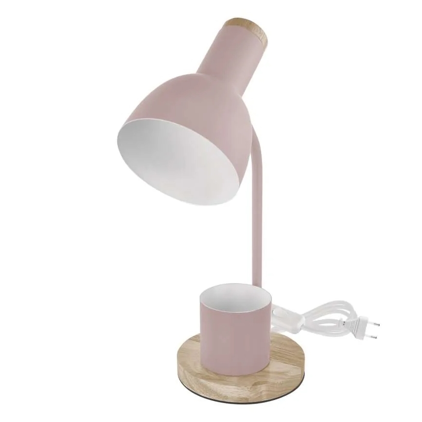 Namizna svetilka POPPY 1xE27/25W/230V rožnata