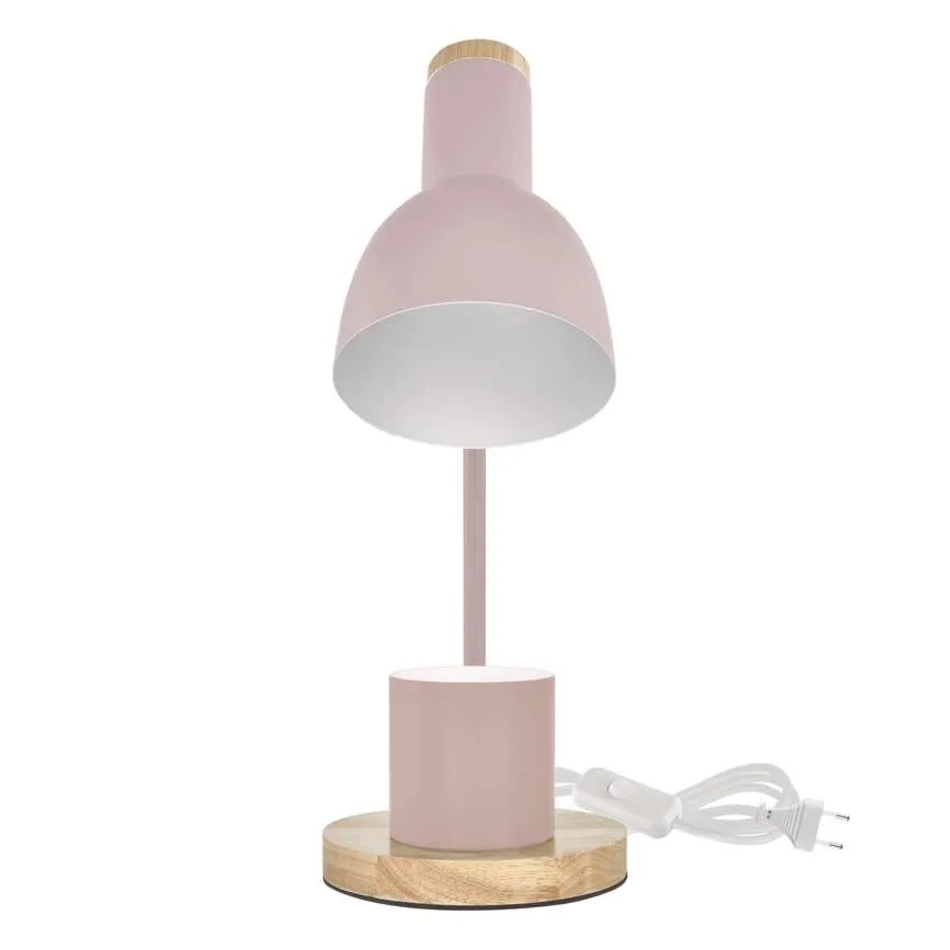 Namizna svetilka POPPY 1xE27/25W/230V rožnata