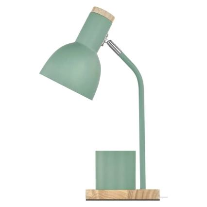 Namizna svetilka POPPY 1xE27/25W/230V zelena