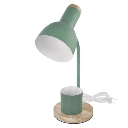 Namizna svetilka POPPY 1xE27/25W/230V zelena