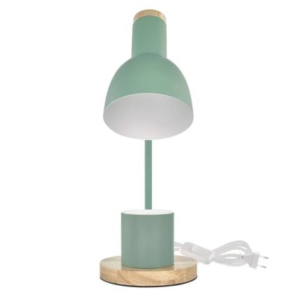 Namizna svetilka POPPY 1xE27/25W/230V zelena