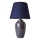 Namizna svetilka RAMZES 1xE27/40W/230V modra