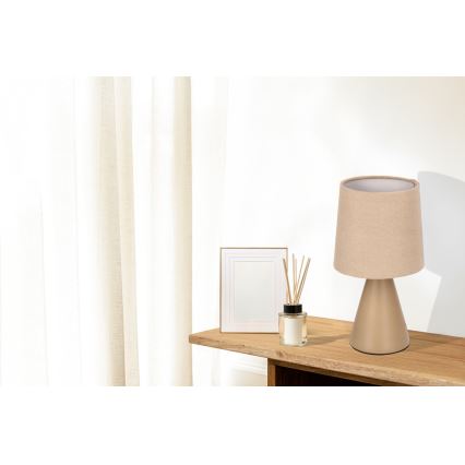 Namizna svetilka SATTI 1xE14/40W/230V bež