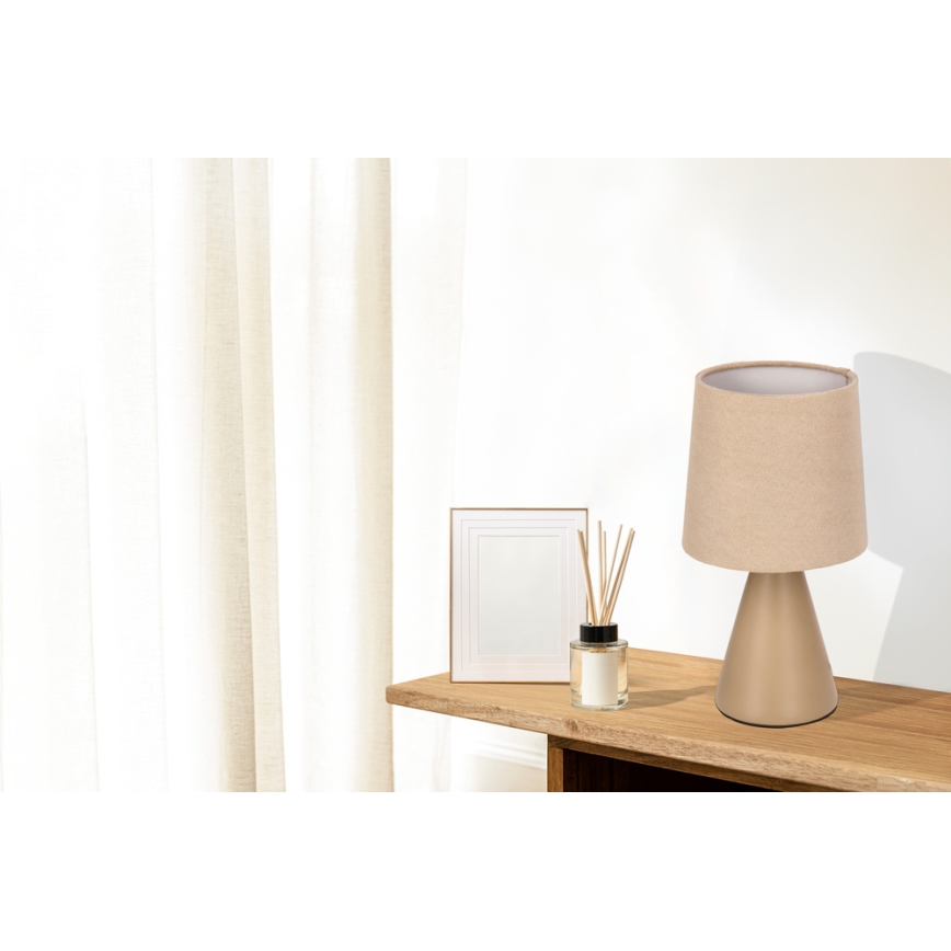 Namizna svetilka SATTI 1xE14/40W/230V bež