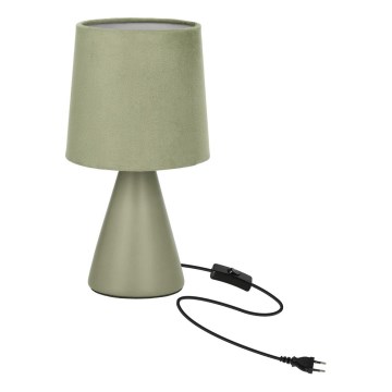 Namizna svetilka SATTI 1xE14/40W/230V zelena