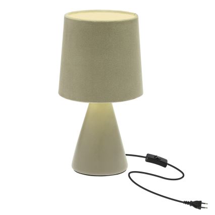 Namizna svetilka SATTI 1xE14/40W/230V zelena