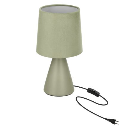 Namizna svetilka SATTI 1xE14/40W/230V zelena